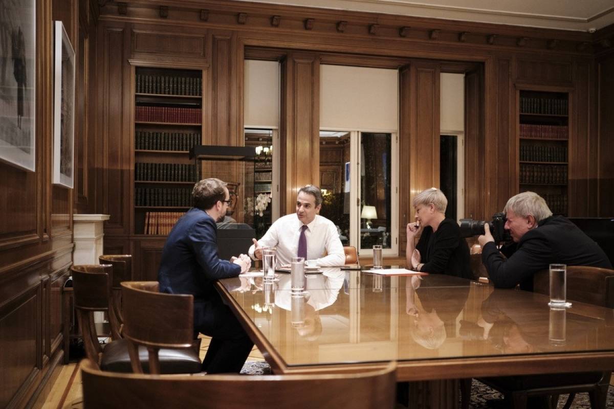 Μητσοτάκης στην Bild: Δε φοβάμαι θερμό επεισόδιο με την Τουρκία