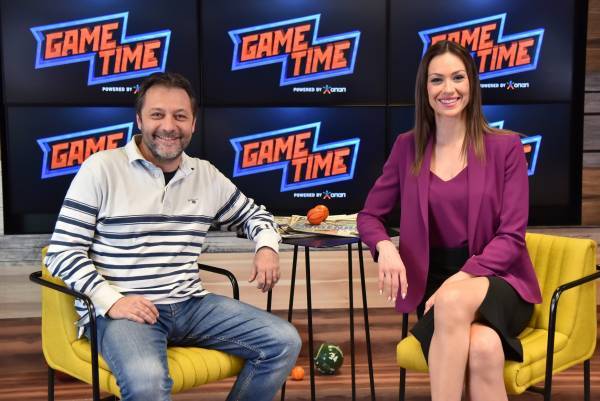 Ο κόουτς Σερέλης στο ΟΠΑΠ Game Time ΜΠΑΣΚΕΤ