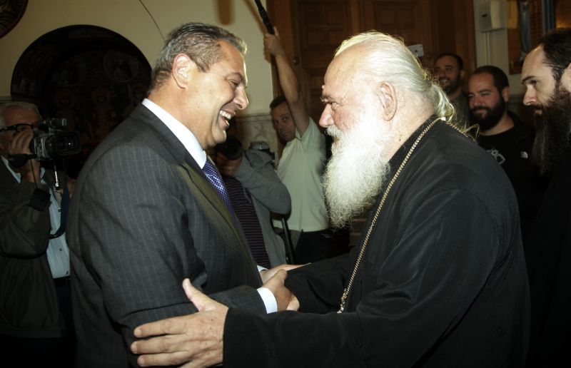 Ο Καμμένος πάει στον Ιερώνυμο-Όχι σε διαχωρισμό Κράτους -Εκκλησίας