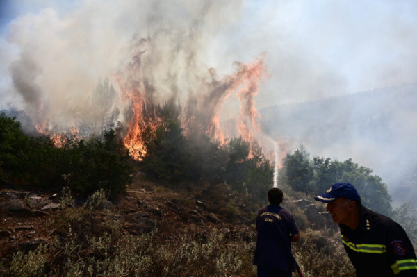 Πυροσβεστική: «Μάχη» σε Δερβενοχώρια, Ρόδο και Λακωνία- 29 διακομιδές πολιτών