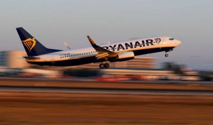 Προς…προσγείωση τα κέρδη της Ryanair- Αναθεώρησε καθοδικά τις εκτιμήσεις