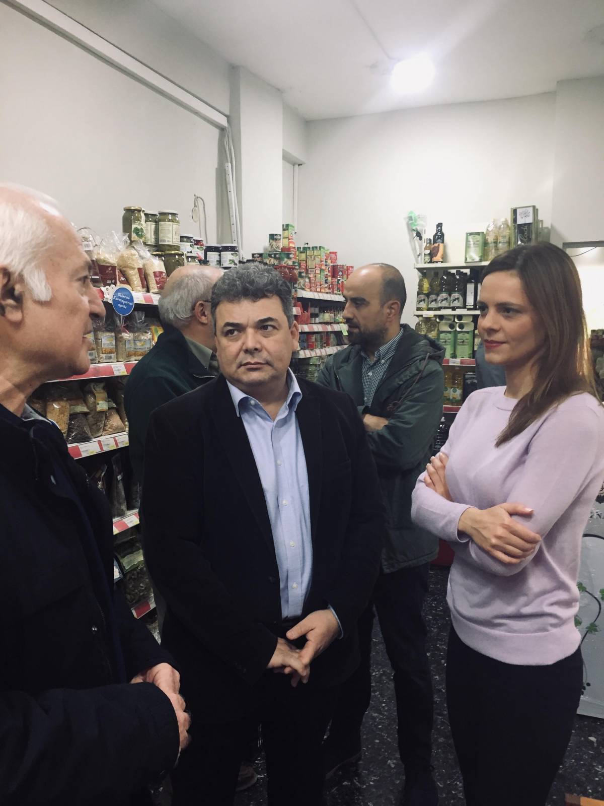 Στον Κοινωνικό Συνεταιρισμό «Βιος COOP» στη Θεσσαλονίκη η Εφη