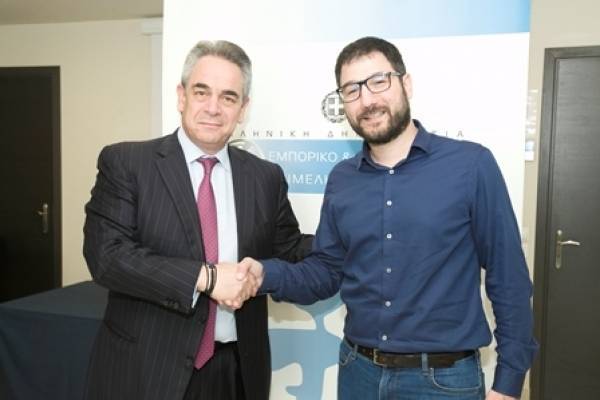 Συνάντηση ΕΒΕΑ με τον υποψήφιο Δήμαρχο Αθηναίων Νάσο Ηλιόπουλο