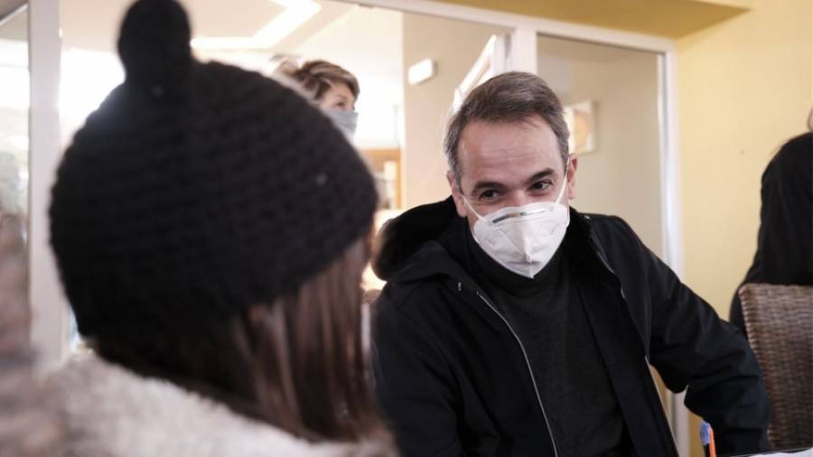 Στο Ορφανοτροφείο «Μέλισσα» ο Μητσοτάκης-Συνομίλησε με τα παιδιά