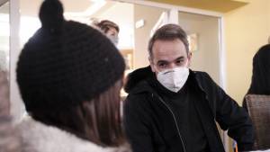 Στο Ορφανοτροφείο «Μέλισσα» ο Μητσοτάκης-Συνομίλησε με τα παιδιά