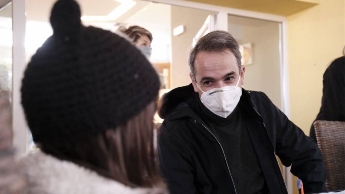 Στο Ορφανοτροφείο «Μέλισσα» ο Μητσοτάκης-Συνομίλησε με τα παιδιά