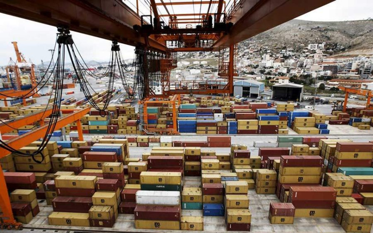ΕΛΣΤΑΤ: Mείωση 7,1% για τις εξαγωγές στο 10μηνο