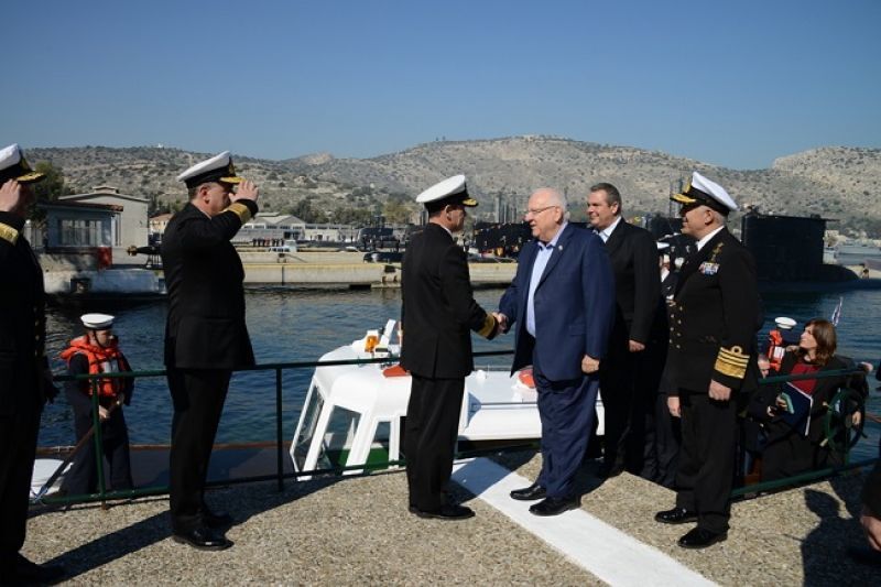Επίσκεψη του Ισραηλινού Προέδρου Ρίβλιν στο Αρχηγείο Στόλου