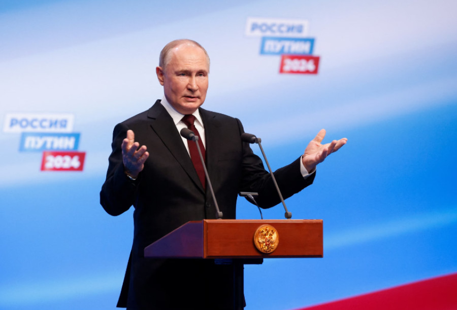 Ξανά πρόεδρος ο Πούτιν: Απόλυτη προτεραιότητα η νίκη στην Ουκρανία