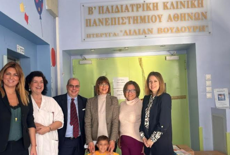 Δωρεά στο Νοσοκομείο Παίδων από την TÜV HELLAS (TÜV NORD)