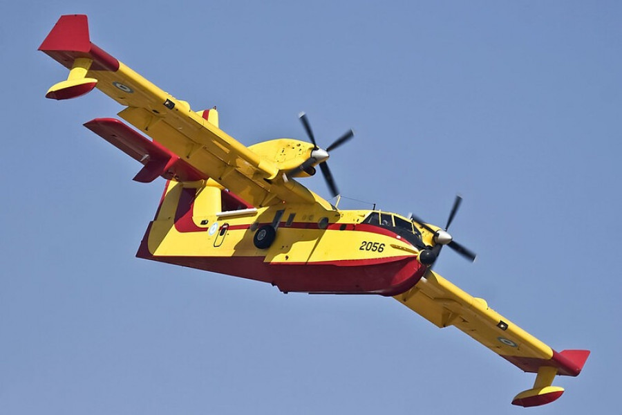 Αλβανία: Canadair από Ελλάδα για την αντιμετώπιση μεγάλης δασικής πυρκαγιάς