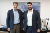 Τον νέο πρόεδρο της ΟΝΝΕΔ συνάντησε ο Μητσοτάκης