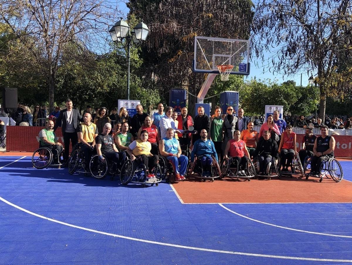 3ο Ηοpe Streetball: Η μεγάλη γιορτή του μπάσκετ με αμαξίδιο