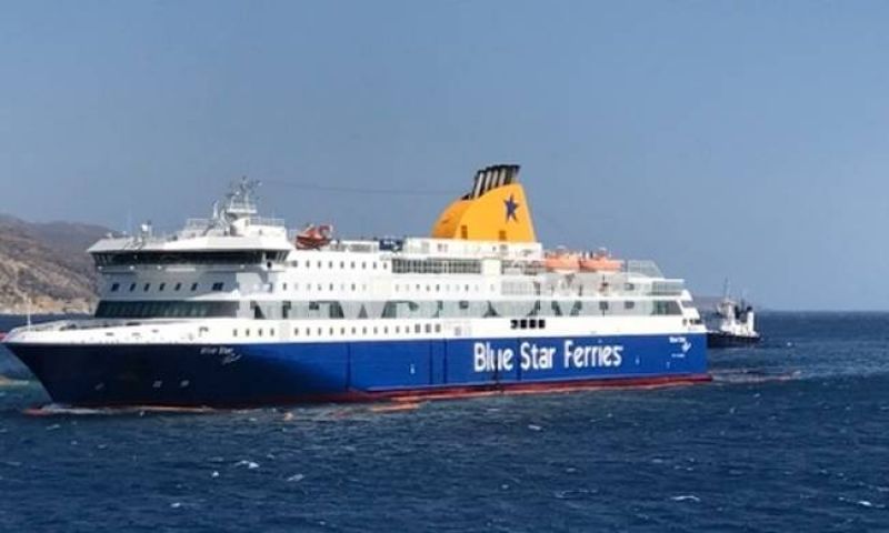 Blue Star Patmos: Διαρροή πετρελαιοειδών κατά την ανέλκυση σε δεξαμενή