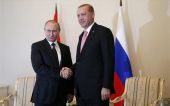 Θετικό κλίμα στις δηλώσεις Πούτιν-Ερντογάν