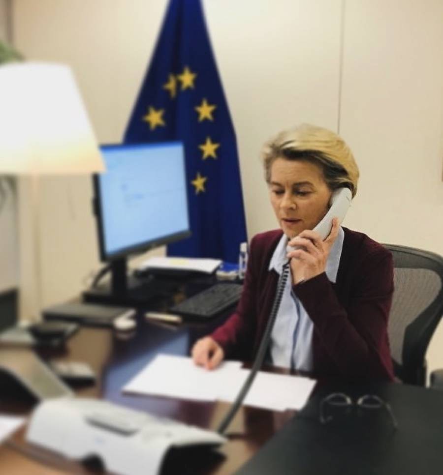 Χριστουγεννιάτικο tweet ελπίδας από τη Φον ντερ Λάιεν
