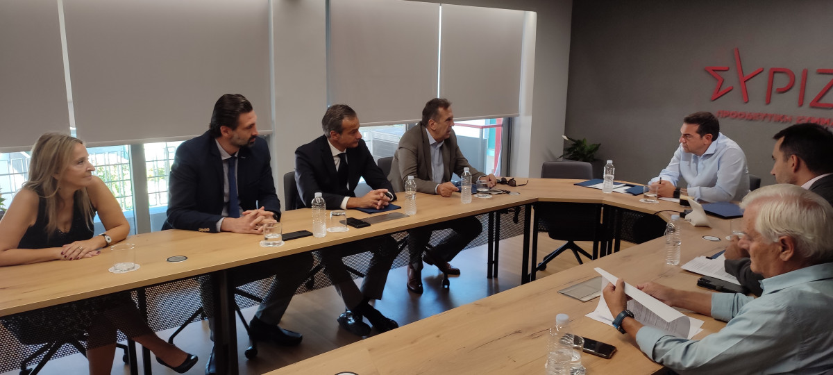 Συνάντηση Τσίπρα-ΕΣΕΕ: Προτάσεις για ενίσχυση της ρευστότητας των επιχειρήσεων