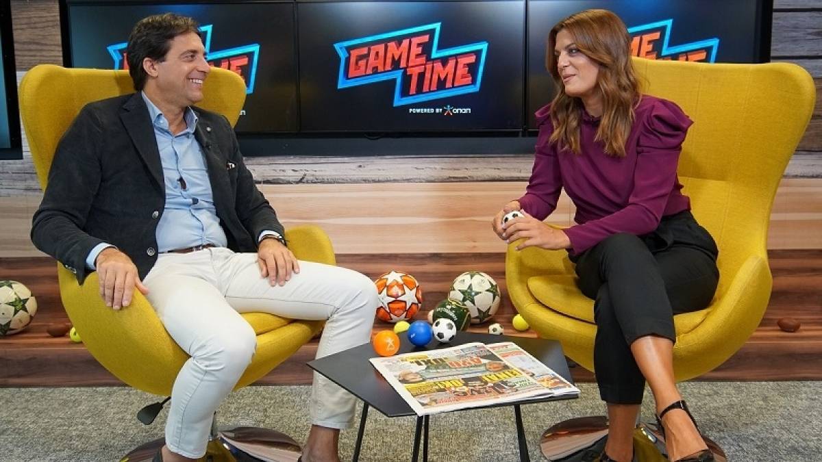 Ο Χάρης Κοπιτσής στο Game Time του ΟΠΑΠ
