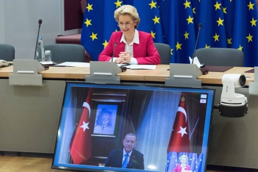 «Κατηγορώ» Ερντογάν στη φον ντερ Λάιεν για Ελλάδα-Κύπρο