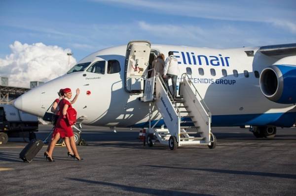 Ellinair: Νέοι προορισμοί με ορίζοντα τους 1,2 εκατ. επιβάτες