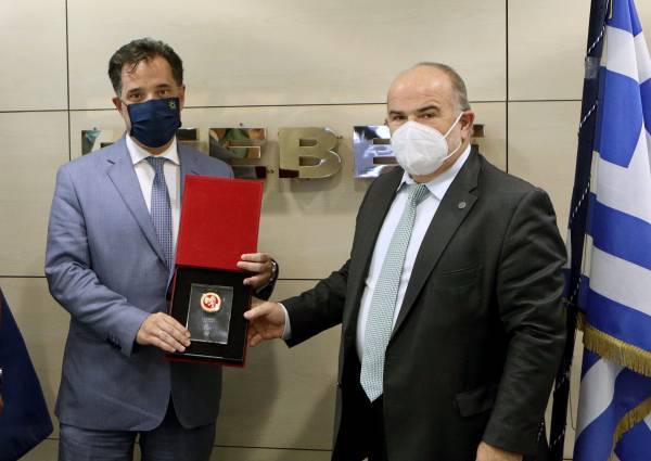 Επίσκεψη Γεωργιάδη στη ΓΣΕΒΕΕ