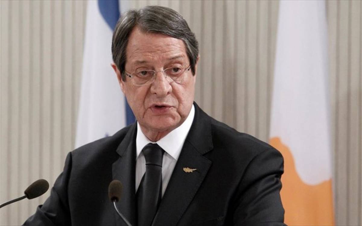 Αναστασιάδης για Κυπριακό: Δεν δέχομαι προαπαιτούμενα για τις συνομιλίες
