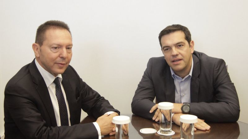 Τηλεφωνική επικοινωνία Τσίπρα - Στουρνάρα ενόψει ΕΚΤ