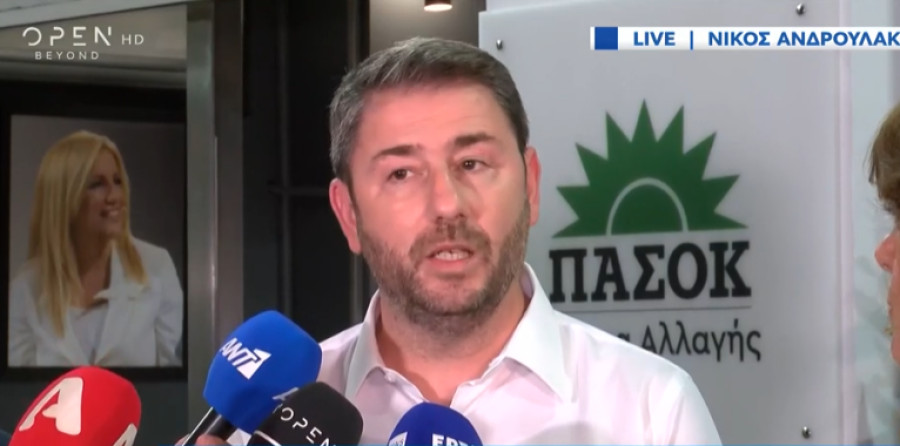 Ανδρουλάκης: Το ΠΑΣΟΚ είναι δεύτερη δύναμη στην αυτοδιοίκηση