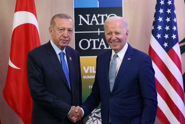 Το tweet του Ερντογάν μετά τη συνάντηση με τον Μπάιντεν