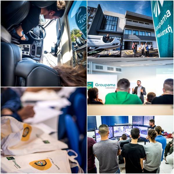 Η Groupama Ασφαλιστική εκπαιδεύει τη νέα γενιά οδηγών