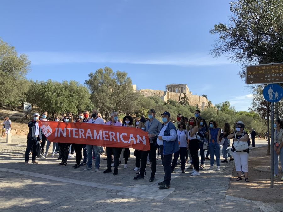 Μια διαφορετική επίσκεψη της INTERAMERICAN στην Ακρόπολη