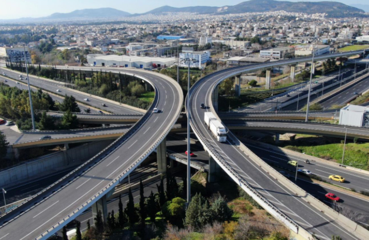 Αττική Οδός: Προσωρινά κλειστή η είσοδος της Περιφερειακής Υμηττού