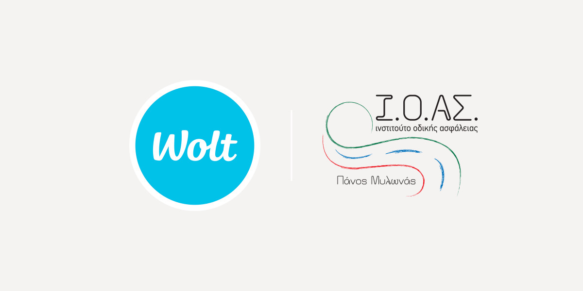 Wolt- Ι.Ο.ΑΣ.: Συνεργασία για την οδική ασφάλεια των διανομέων