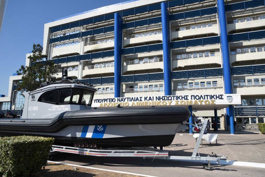 Το Λιμενικό παρέλαβε το δεύτερο σκάφος της δωρεάς της ΣΥΝ-ΕΝΩΣΙΣ