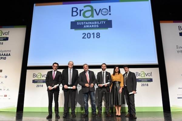 Διάκριση της Ελληνικός Χρυσός στα BRAVO 2018 Sustainability Awards