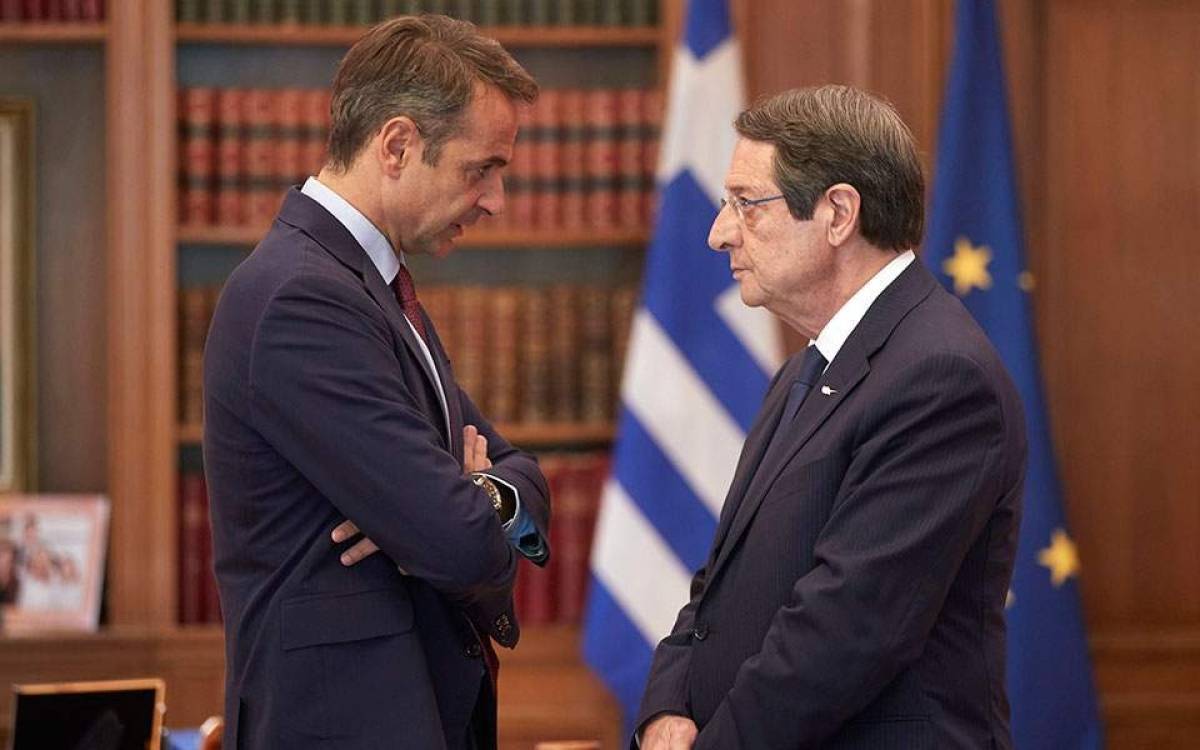 Μητσοτάκης: Αυτονόητη η πλήρης συμπαράσταση της Ελλάδας στην Κύπρο