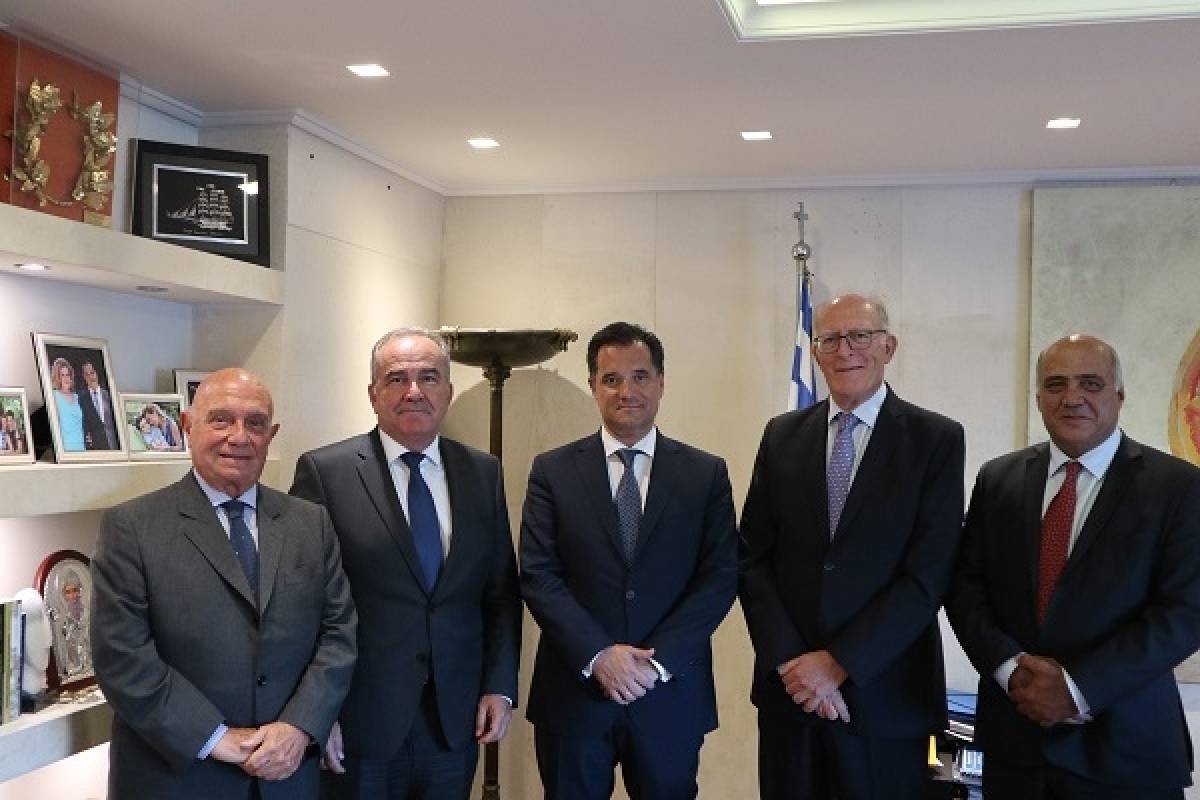 Επαφές Γεωργιάδη με τον πρόεδρο του Ελληνο-Ινδικού Επιμελητηρίου