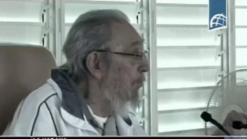 Επανεμφάνιση Φιντέλ Κάστρο σε σχολείο της Κούβας