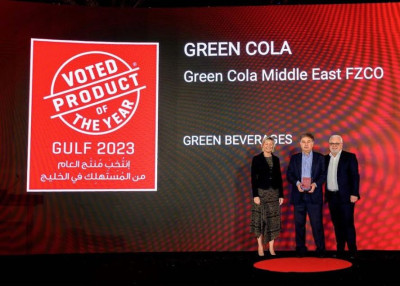 Η ελληνική GREEN COLA Product of the Year Gulf 2023