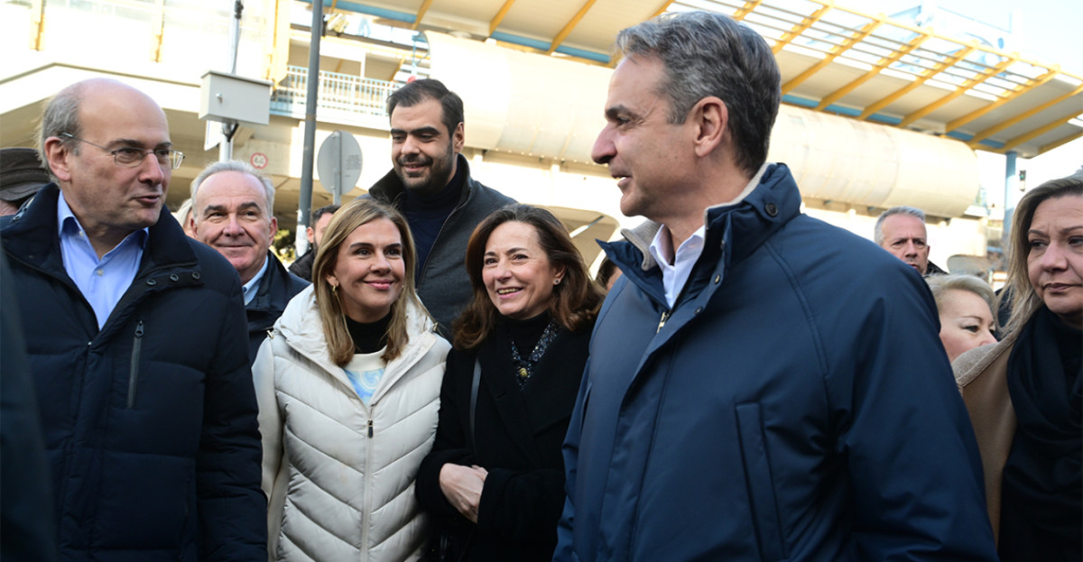 Μητσοτάκης: Μήνυμα μεταρρυθμίσεων και αμυντικής θωράκισης από το Μαρούσι