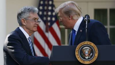 Τραμπ: Εκτός ελέγχου η Fed, αλλά δεν απολύω τον Πάουελ