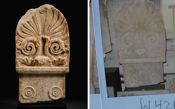 Επαναπατρισμός μαρμάρινης επιτύμβιας στήλης από το Λονδίνο