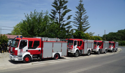 Έφτασαν στην Κέρκυρα οι Βούλγαροι πυροσβέστες- Θα συνδράμουν στην πυρκαγιά