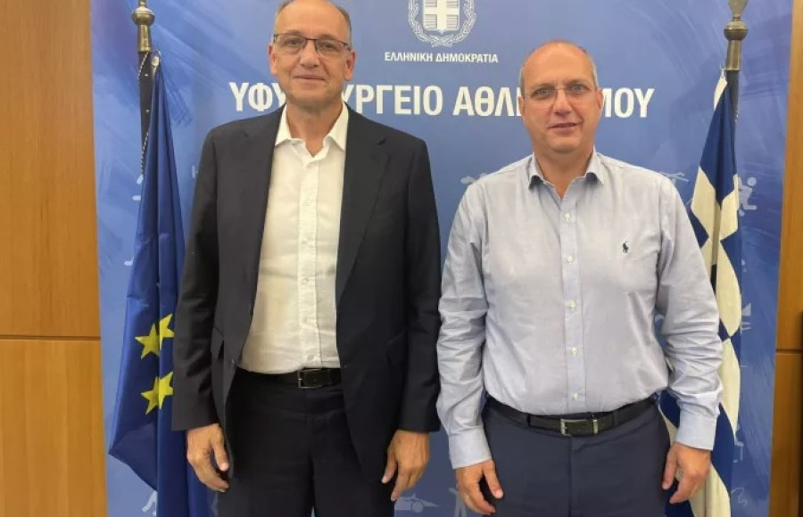 Οικονόμου: Η Πολιτεία αρωγός στη βελτιστοποίηση της καθημερινότητας των αθλητών
