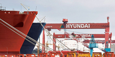 Τα ναυπηγεία της Νότιας Κορέας πρωτοπορούν σε κατασκευές «πράσινων» πλοίων