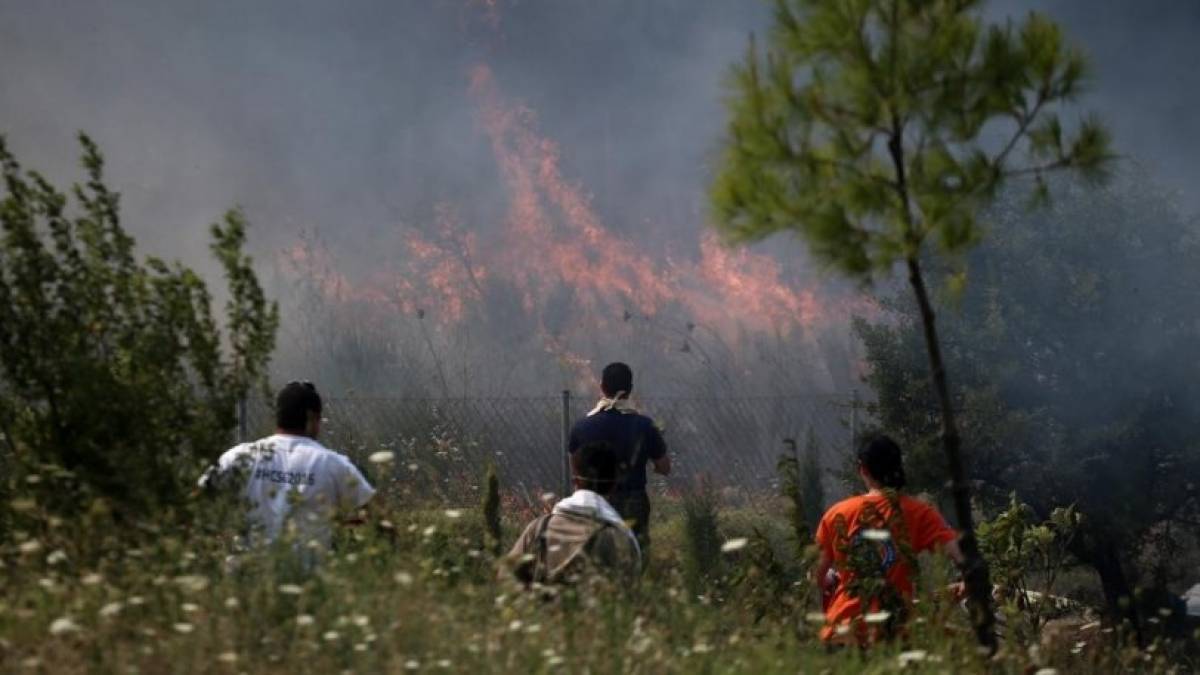 Καταφύγιο στα Ψαχνά για τους κατοίκους από Μακρυμάλλη και Κοντοδεσπότι