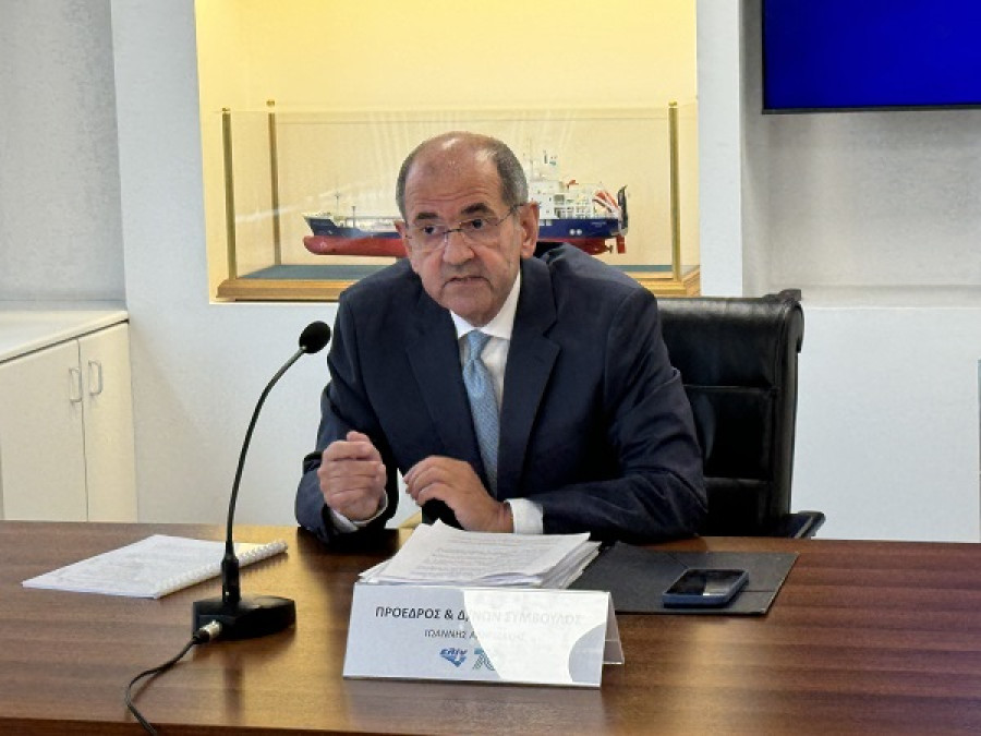 Γιάννης Αληγιζάκης, πρόεδρος του Συνδέσμου Εταιριών Εμπορίας Πετρελαιοειδών Ελλάδος