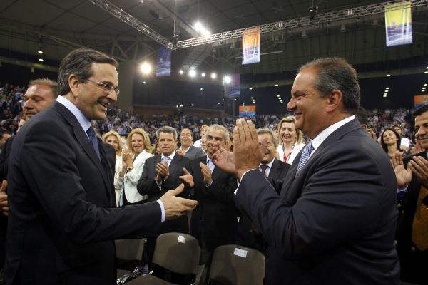 Το δείπνο Αντώνη Σαμαρά- Κώστα Καραμανλή