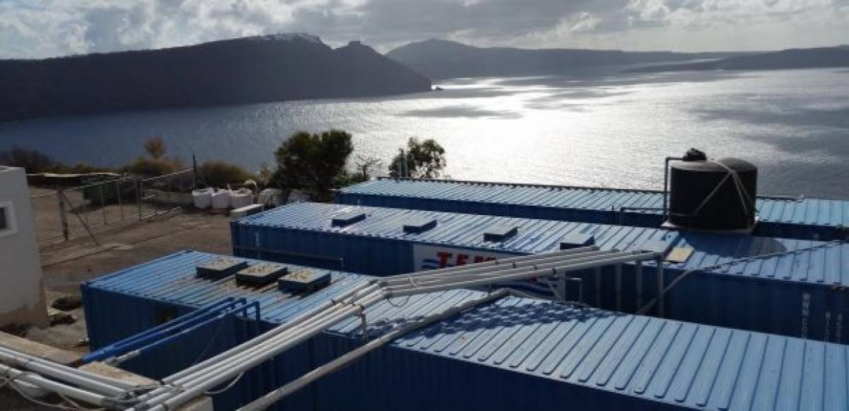 Σε λειτουργία η νέα μονάδα αφαλάτωσης στην Τήνο