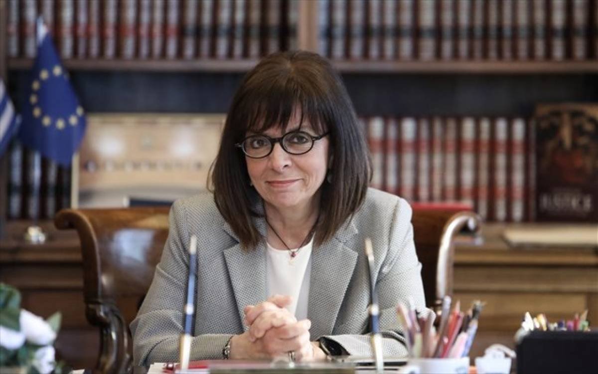 Σακελλαροπούλου: Έδωσε συγχαρητήρια στο νέο πρόεδρο του Ισραήλ